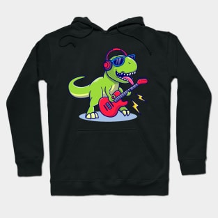 Musician dragon performing a song Hoodie
